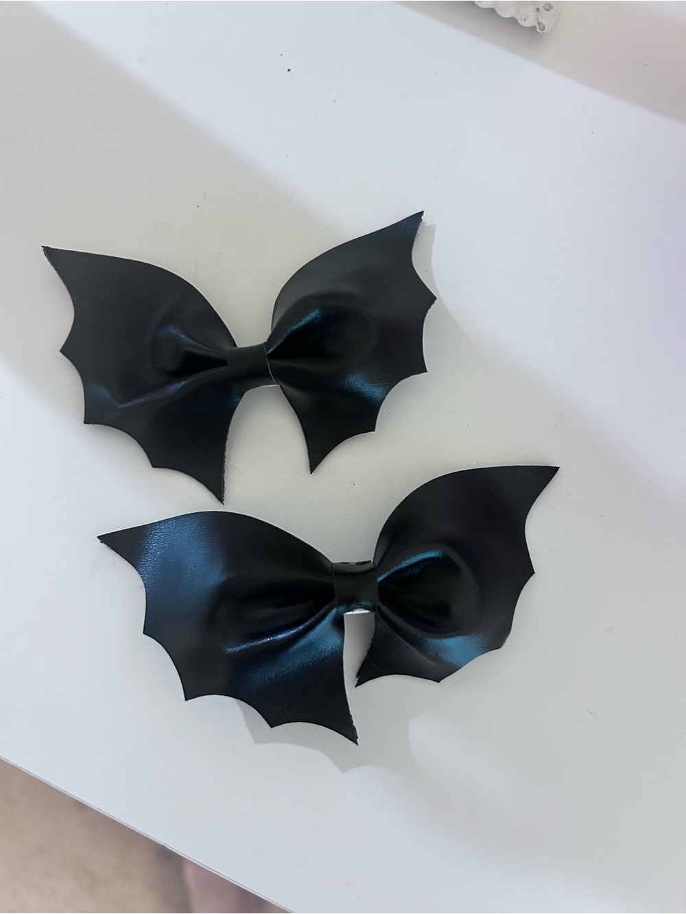 Girls Bat Hair Bows